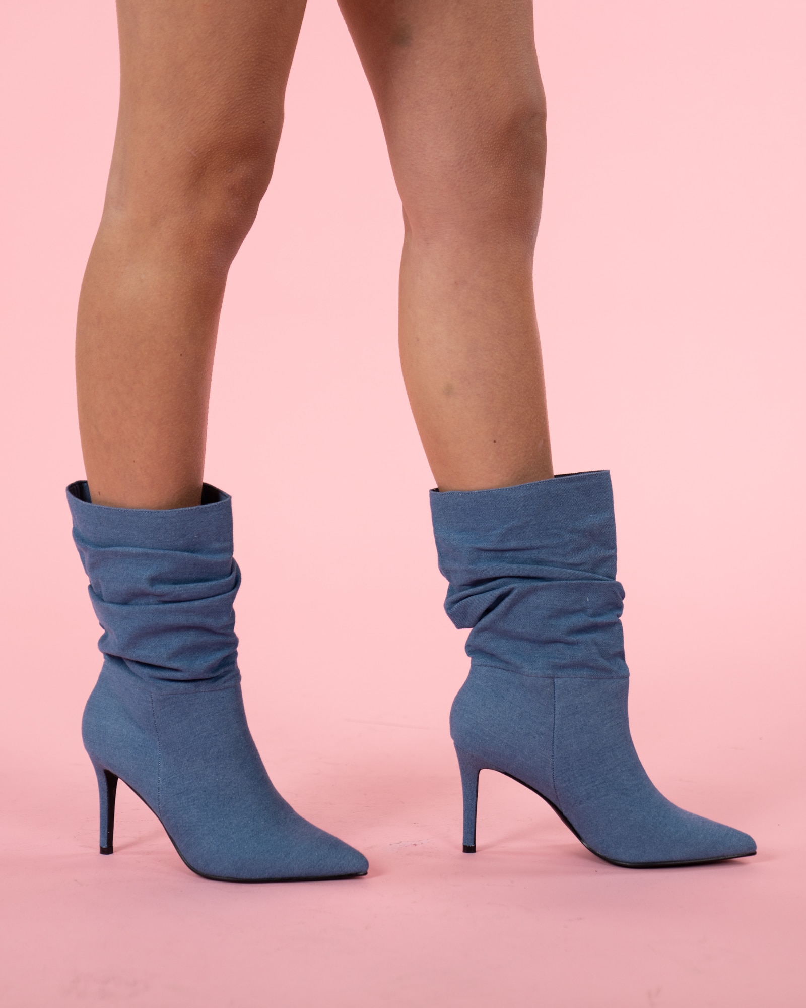 stivaletto in denim