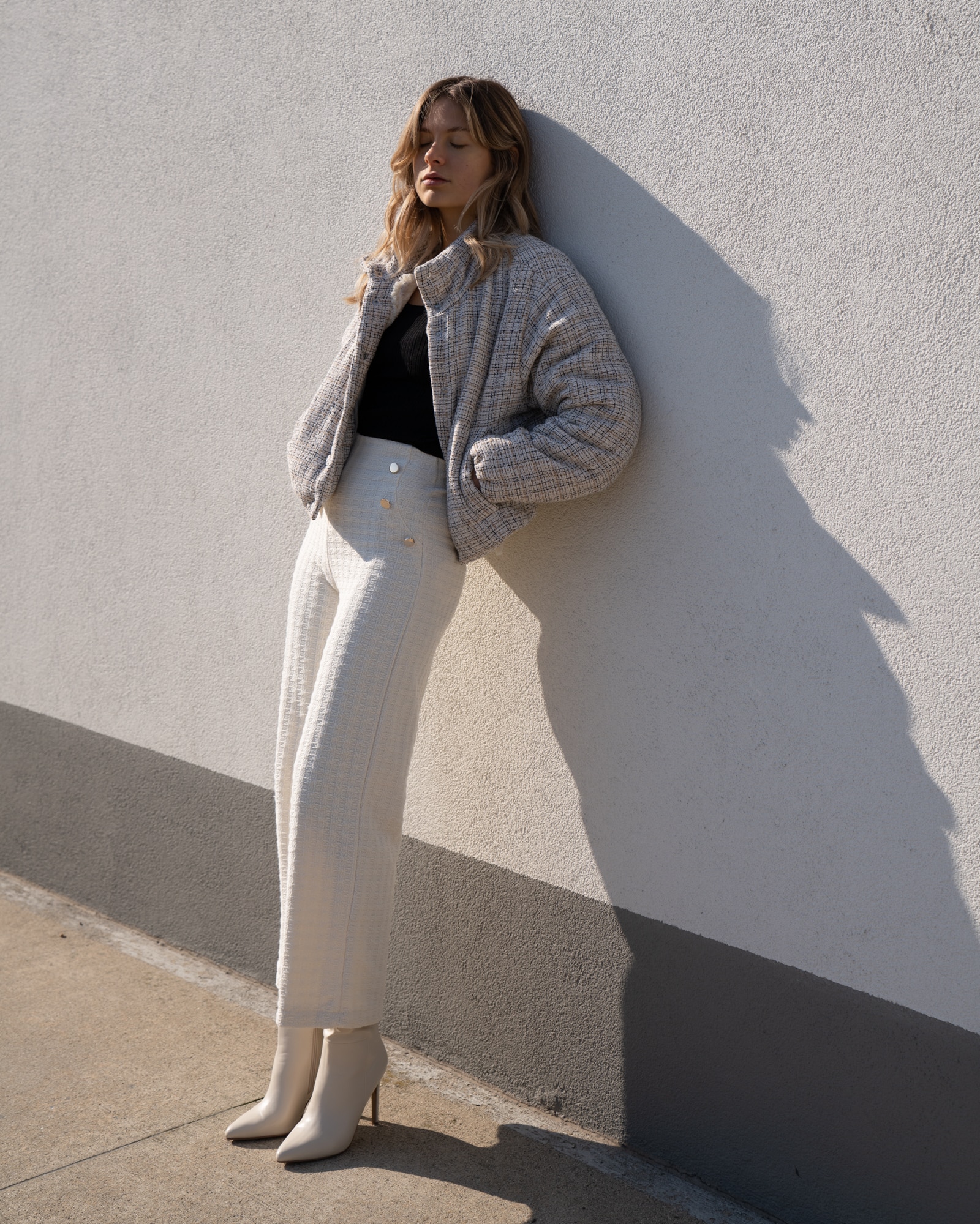 PANTALONI IN TWEED