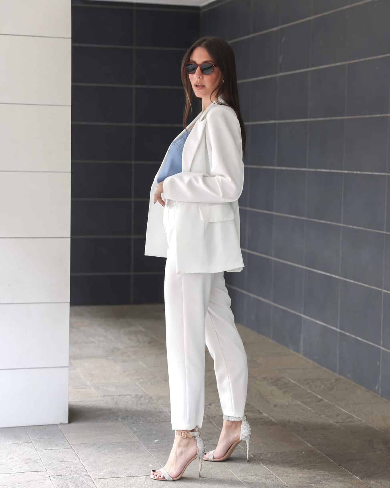 pantalone bianco da donna CVG Gold