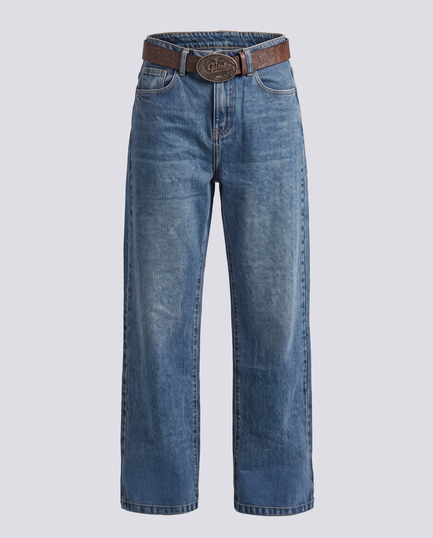 Jeans a palazzo - blu