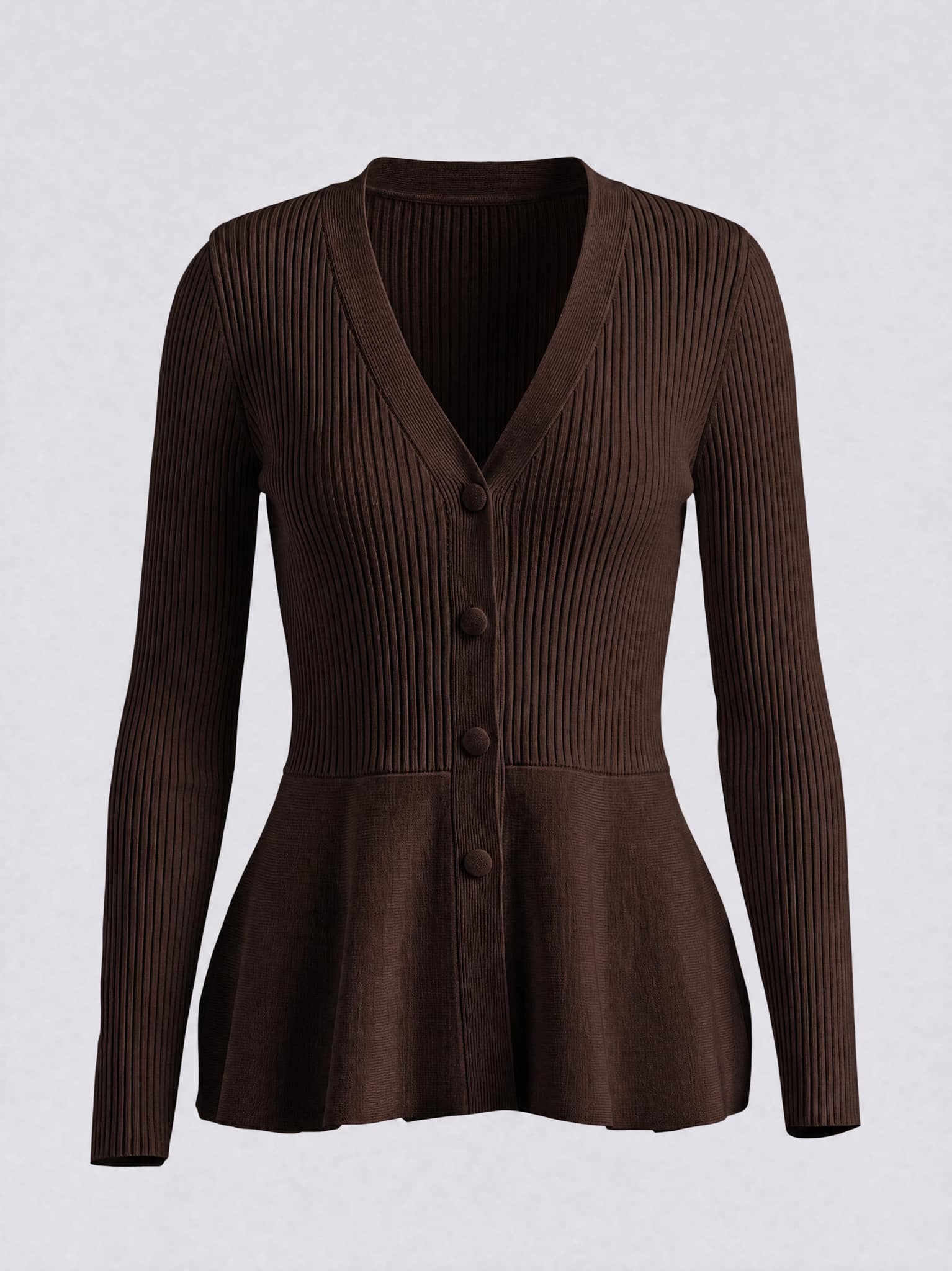 Cardigan - marrone